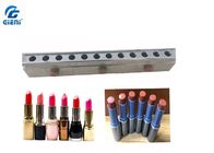 Manual Tiga Potong Cetakan Lipstik Untuk Mesin Pengisian Kosmetik Warna