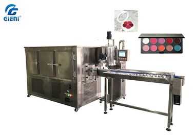 Aluminium Pan Color Cosmetic Lipstick Filling Machine Kapasitas Memproduksi Besar