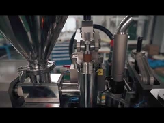 Plastic Cosmetic Tube Filling Machine  with Water Circulation 1800-2400pcs/hour