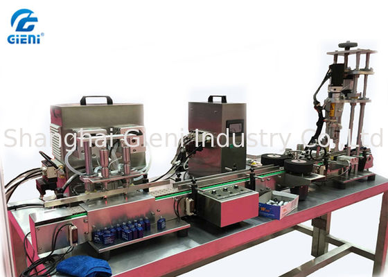 Multi-Fungsional Pompa Peristaltik Nail Polish Filling Machine Dengan 20-30bpm Output