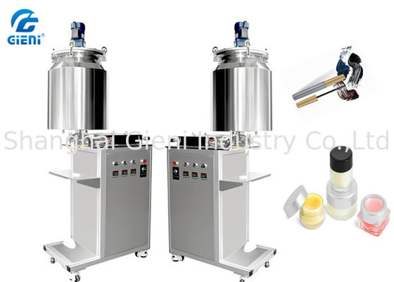 Satu Nozzle Lip Gloss Filling Machine 2-14ml Volume Operasi Sederhana