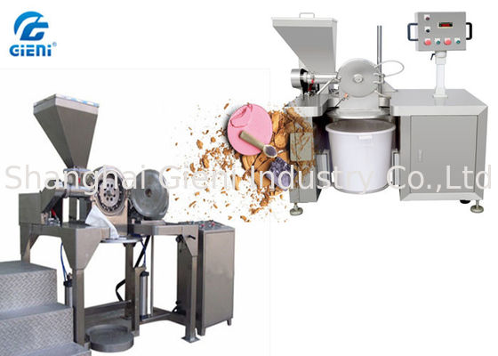 60KG / H Kapasitas SUS304 Bubuk Kosmetik Pulverizing Machine, Kecepatan Tinggi Hammer Mill 7200RPM
