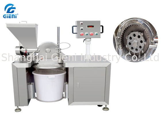 Screw Feeding Type Kosmetik Powder Pulverizer Dengan 8 Palu, 7200RPM