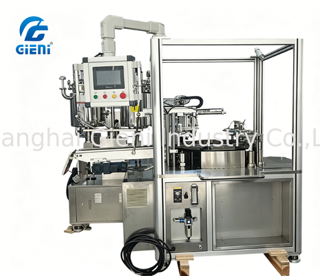 JQR-02C Rotary Type Air Cushion CC Cream Filling Machine (Satu / Dual / Multi-Color)
