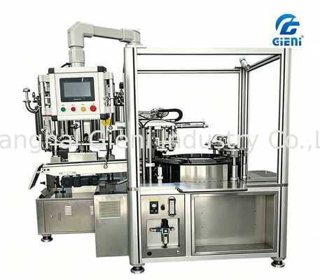 Mesin pengisi krim CC Rotary siap IoT dengan integrasi OPC UA dan pelacakan batch