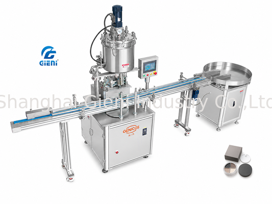 EGR-4H-HF15 4-Nozzle Automatic Servo Drive Hot Filling Machine untuk Tabung Kosmetik 15ml 60 Tabung/Min Layar Sentuh PLC