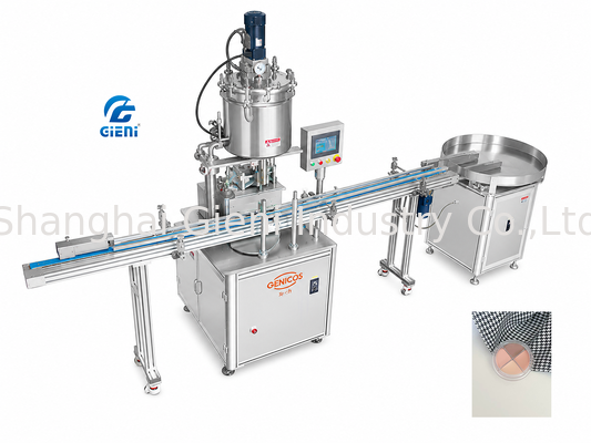 EGR-8H-HF5 8-kepala Mesin pengisian panas otomatis berkecepatan tinggi untuk tabung kosmetik 5ml 140 tabung/min Servo