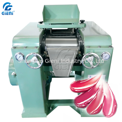 Harga yang bagus Mesin Penggiling Pigmen Kosmetik Tiga Roll Miller Dengan Panjang 30CM Diameter 15CM on line