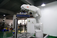 Robot ABB Lini Produksi Mesin Pengisi Lip Gloss Maskara Penuh Otomatis