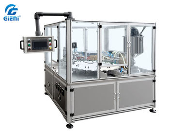 Harga yang bagus Full Automatic Face Cream Filling Machine, Stainless Steel / Peralatan Pengisian Rotary on line