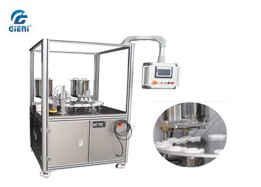 Harga yang bagus Kontrol PLC Mesin Pengisi Kosmetik untuk Air Cusion CC Foundation, Servo Motor Driven on line