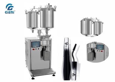 Harga yang bagus Tipe Ekonomi Mascara Filling Machine Dua Nozel dengan Double Tank on line