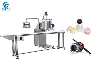 Harga yang bagus Satu Nozzle Kosmetik Vertical Filling Machine, Gear Pump Type untuk Eyeliner on line