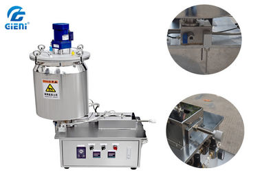 Harga yang bagus Tunggal Nozzle Lipstik Mengisi Mesin / Stainless Steel Jenis Piston Filler on line