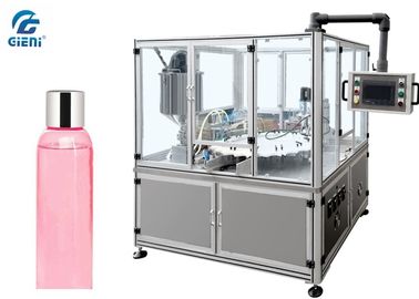 Harga yang bagus Efisiensi Tinggi Makeup Lotion Filling Machine Dua Nozel Dengan Servo Motor on line