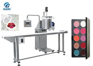 Harga yang bagus Pan Type Lipstick Filling Machine Dengan Conveyor, Tanpa Pan Tanpa Filling, Kapasitas 40-60pcs / Min on line