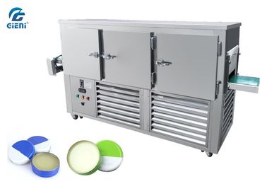 Harga yang bagus Chilling Tunnel untuk Vaseline Filling Machine dengan Konveyor Kecepatan Adjustable on line