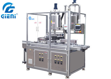 Harga yang bagus Otomatis 12 Nozel Cosemtic Filling Machine Untuk Lipstik Dengan Penutup Warna on line
