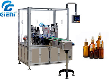 Harga yang bagus Mesin Pengisian Botol Minyak Atsiri Rotary Jenis Tunggal Jenis Otomatis on line