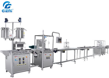 Harga yang bagus Mesin Pengisian Maskara Otomatis Lini Produksi Linear Dengan 12 Nozel on line
