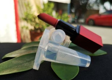 Harga yang bagus Kristal tinggi transparan cetakan lipstik silikon tangan sederhana dengan logo sendiri on line