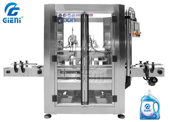 Harga yang bagus Mesin Pengisi Kosmetik Bergerak Linear Liquid 2 Nozel on line