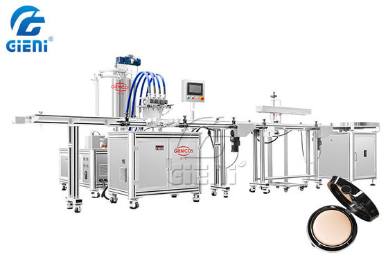 Harga yang bagus 100ml Cream Kosmetik Filling Machine Lotion Botol Mengisi Mesin on line