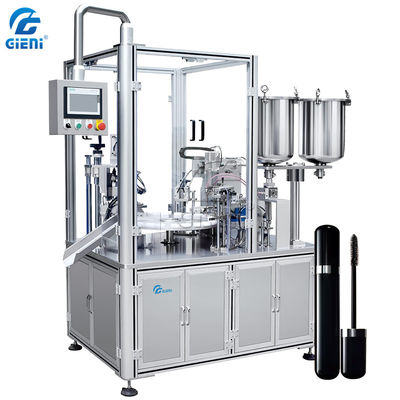 Harga yang bagus Mesin Pengisi Lip Gloss Tangki Semi Otomatis Rotary 15L on line