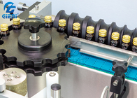 Mesin Pelabelan Rotary Kepala Ganda Otomatis Untuk Botol Kaca Bulat