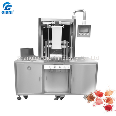 Harga yang bagus 15TON Compact Eyeshadow Powder Press Machine 3P Kosmetik Semi-Otomatis on line