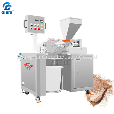 Harga yang bagus Mesin Press Bubuk Kosmetik 20KG / Jam 380V Sekrup Pulverizer Kecepatan Tinggi on line