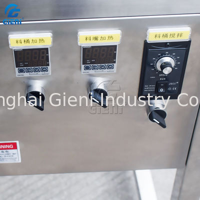 20L Melting Stirring Tank Lipstik Menuangkan Mesin Tangan Manual Jenis Cetakan Logam