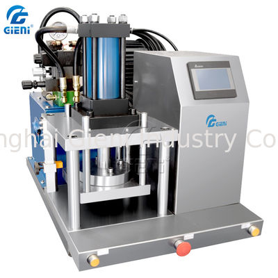 Mesin Press Compacting Bubuk Kosmetik Tipe Hidrolik Dengan Layar Sentuh