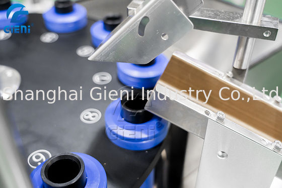 1-100ML Single Nozzle Rotary Type Mascara Filling Machine 30PCS/M Dengan 2 Tangki