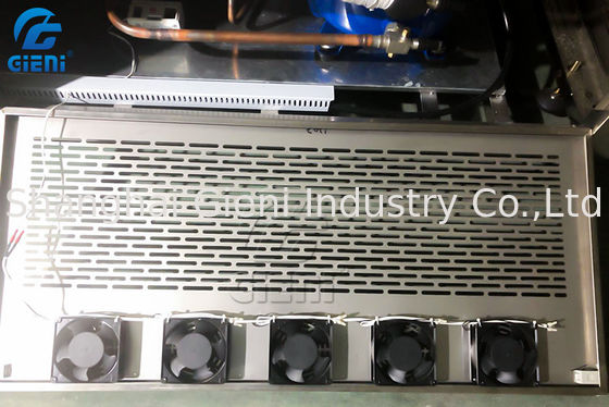 Mesin Pengisi Kosmetik 3,5 Meter Terowongan Pendingin Lipstik Dengan Kompresor Pendingin 5P