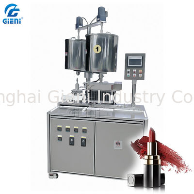12 Nozel Aluminium Metal Mold Lipstick Filling Machine 20L Tangki Pemanas Ganda