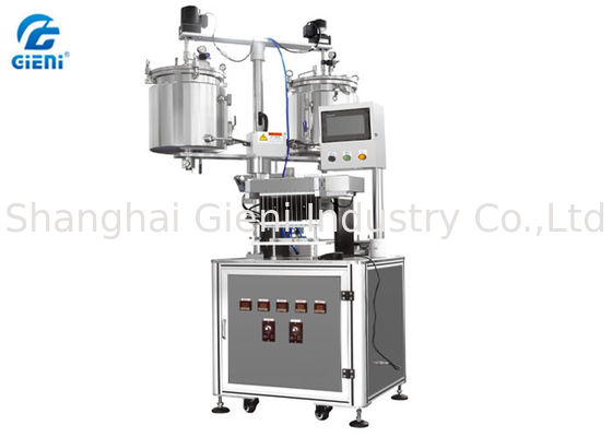 12 Nozel Lipstick Filling Machine dengan 20L Double Heating Tanks