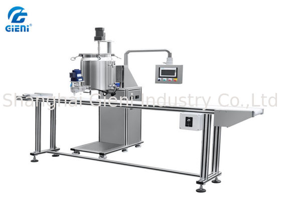 Single NozzleMulti - Fungsional Gear Pump Eyeliner Cream Filling Machine