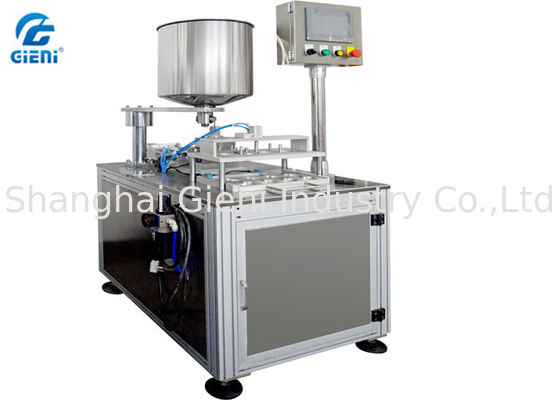 Warna ganda CC Cream Filling Machine, 4Nozzle Air Cushion Filler