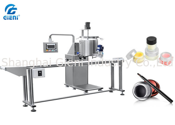Satu Nozzle Kosmetik Vertical Filling Machine, Gear Pump Type untuk Eyeliner
