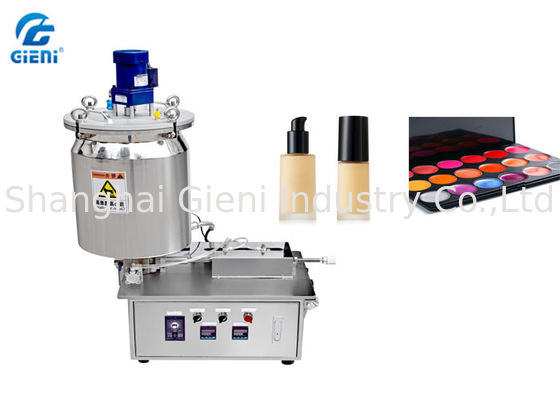 Desktop Type Liquid Filling Machine 10L ~ 50L Volume Pengoperasian Sederhana