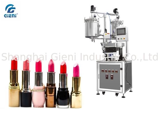 Semi - Auto Lip Balm Filling Machine Dengan Human - Machine Interface, 12 Cavities Filling Machine