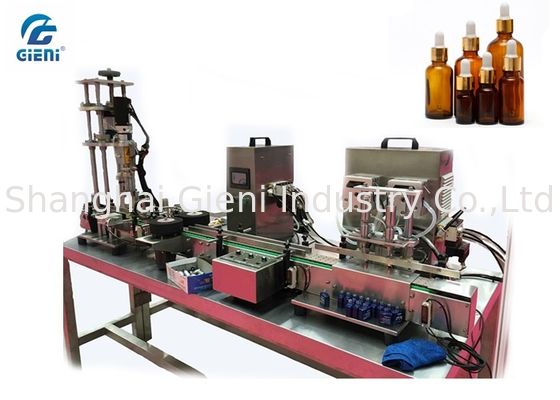 Semi-Auto Essential Oil Liquid Kosmetik Filling Machine Dengan Pompa Peristaltik