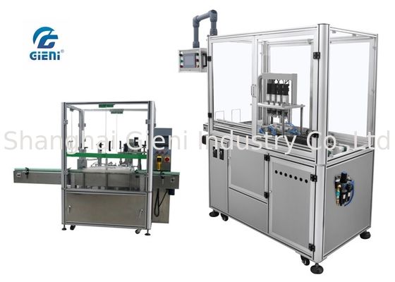 Botol Minyak Esensial Cepat Disesuaikan Mengisi Mesin Dengan Servo Motor Didorong