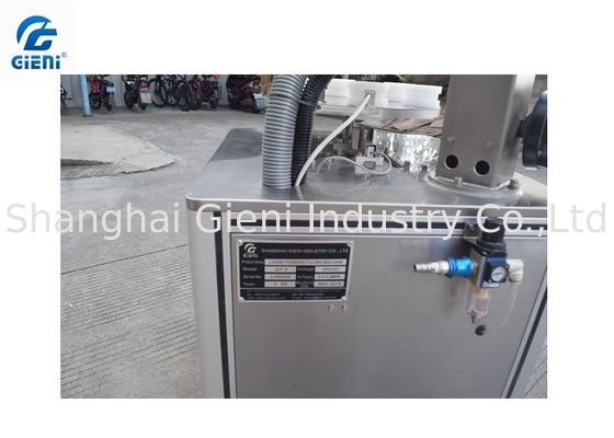 Semi - Auto Screw Loose Powder Filling Machine JLF-2 Single Nozzle