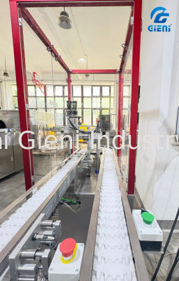 Mesin pengisi lipstik All-silikon otomatis dengan perangkat vakum dua tahap terpisah