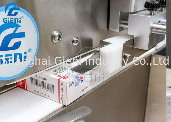 Mesin Pelabelan Sudut Kosmetik Sisi Ganda 120 / Min