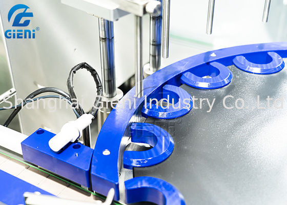 Mesin Pengisian Rotary Botol Penetes Kosmetik PLC