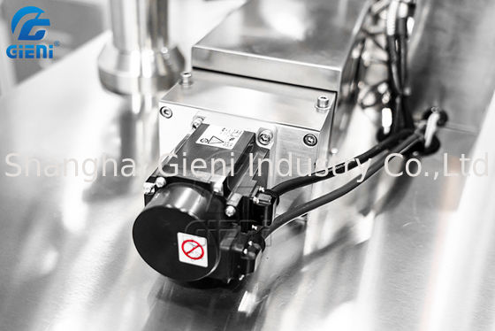 Mesin Pengisi Kosmetik Maskara Tipe Rotary Kontrol PLC 60pcs / Min