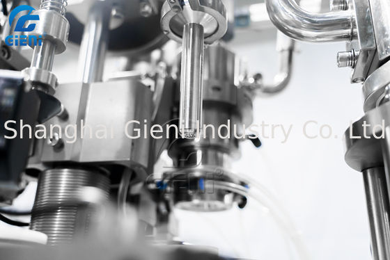 SUS316L 2400pcs / H Sirkulasi Air Mesin Pengisian Tabung Kosmetik